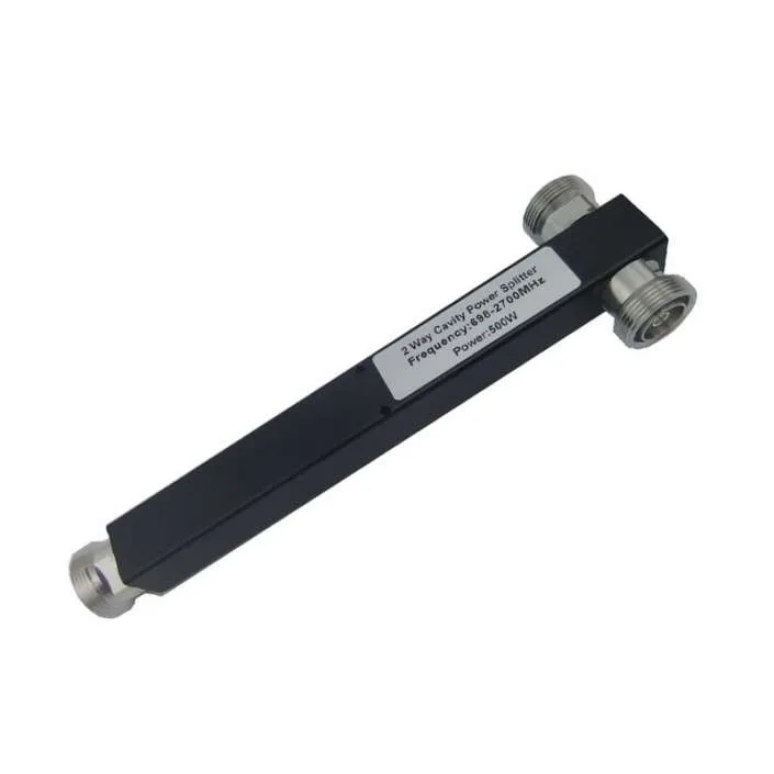 2 ways power splitter，quadrate cavity type, 500W DIN Female